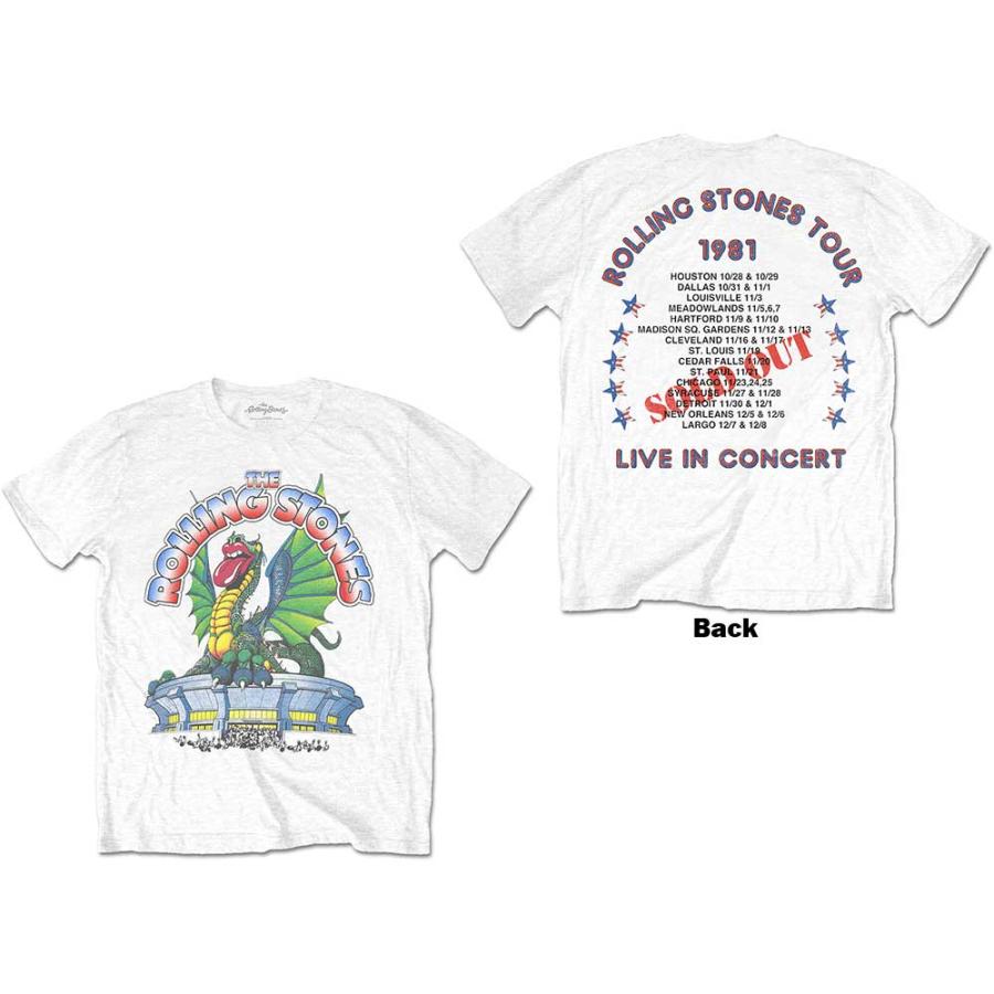 ローリング ストーンズ Tシャツ Rolling Stones 81 TOUR DRAGON ローリング ストーンズ Tシャツ Rolling Stones 81 TOUR DRAGON