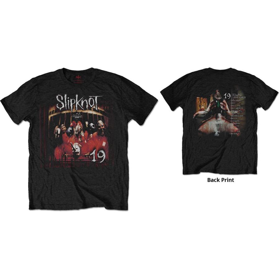ホルモン・スリップノット　Tシャツセット ROCK OFF スリップノット Tシャツ SLIPKNOT DEBUT ALBUM 19 YEARS 正規