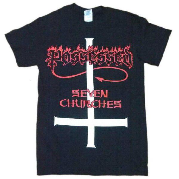 ポゼスト Tシャツ Possessed SEVEN CHURCHES 正規品 ロックTシャツ