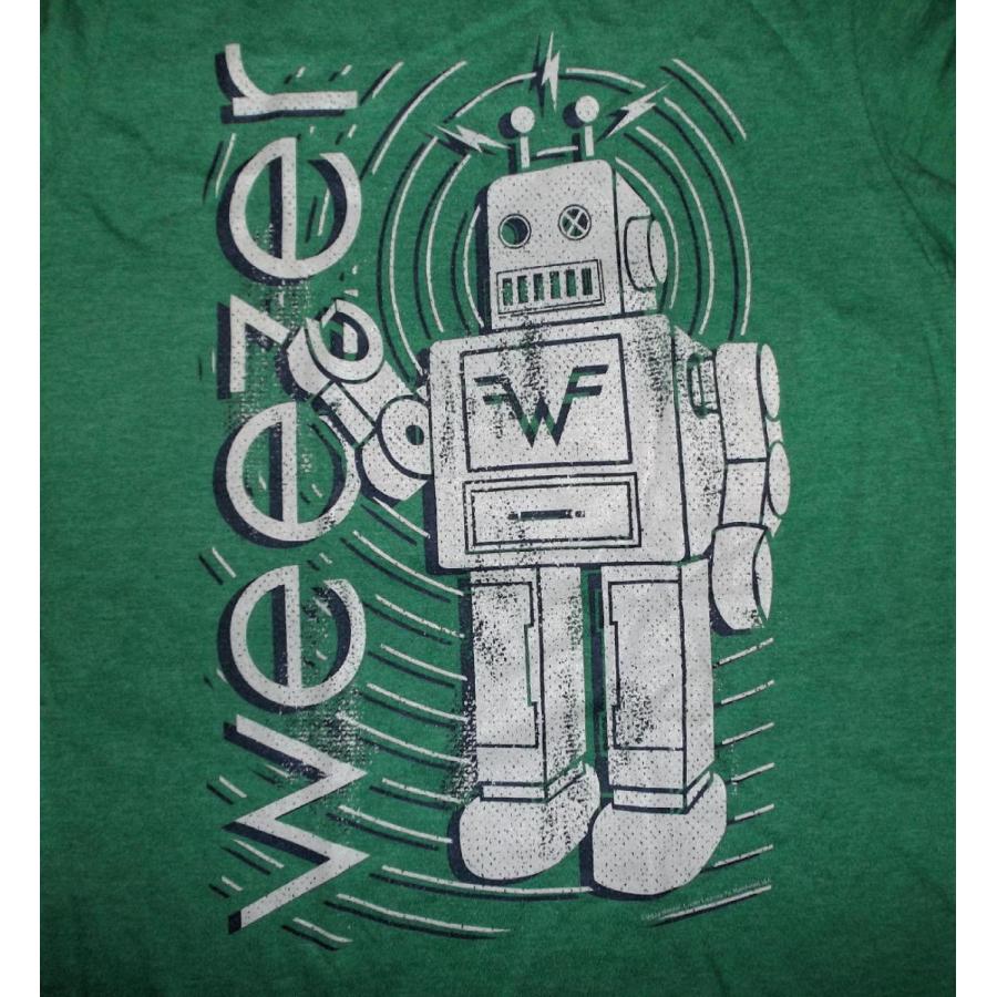 ウィーザー Tシャツ WEEZER ROBOT 正規品 ロックTシャツ バンドT