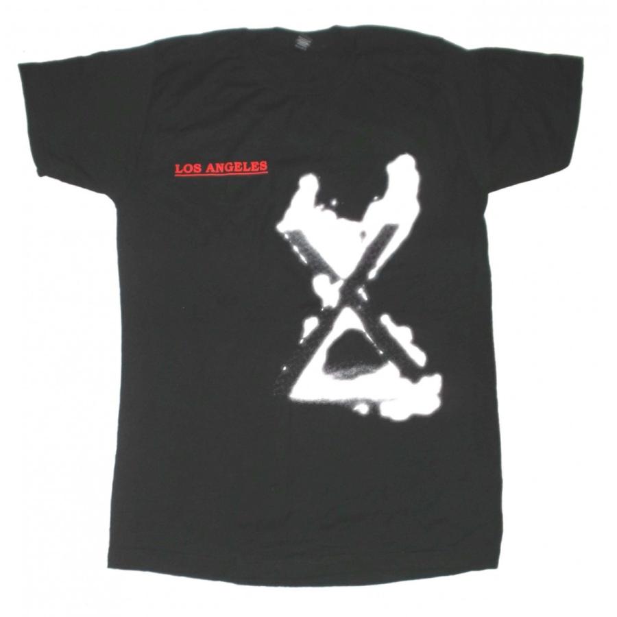 X エックス Tシャツ LOS ANGELES 正規品 : マンブルズ バンドTシャツ