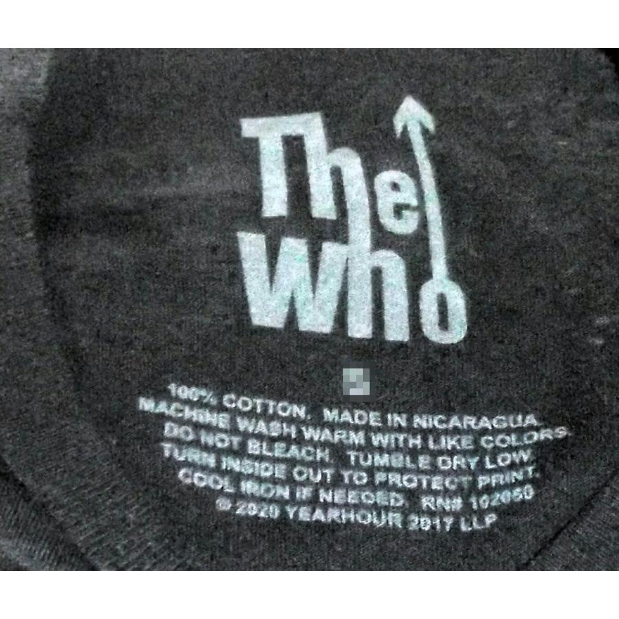 ザ・フー Tシャツ The WHO ターゲット 黒 正規品 ロックTシャツ バンドTシャツ｜mumbles｜05