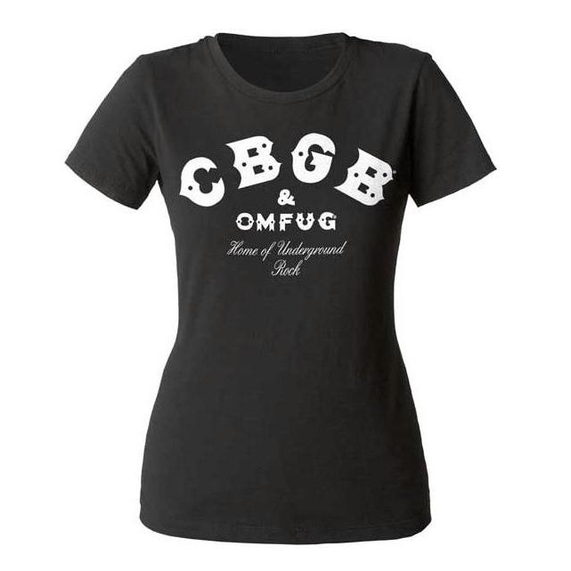 CBGB Lady's Tシャツ黒 US正規品 : マンブルズ バンドTシャツ 通販