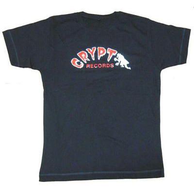 クリプト・レコード Tシャツ Crypt Records 黒 正規品 ロックTシャツ