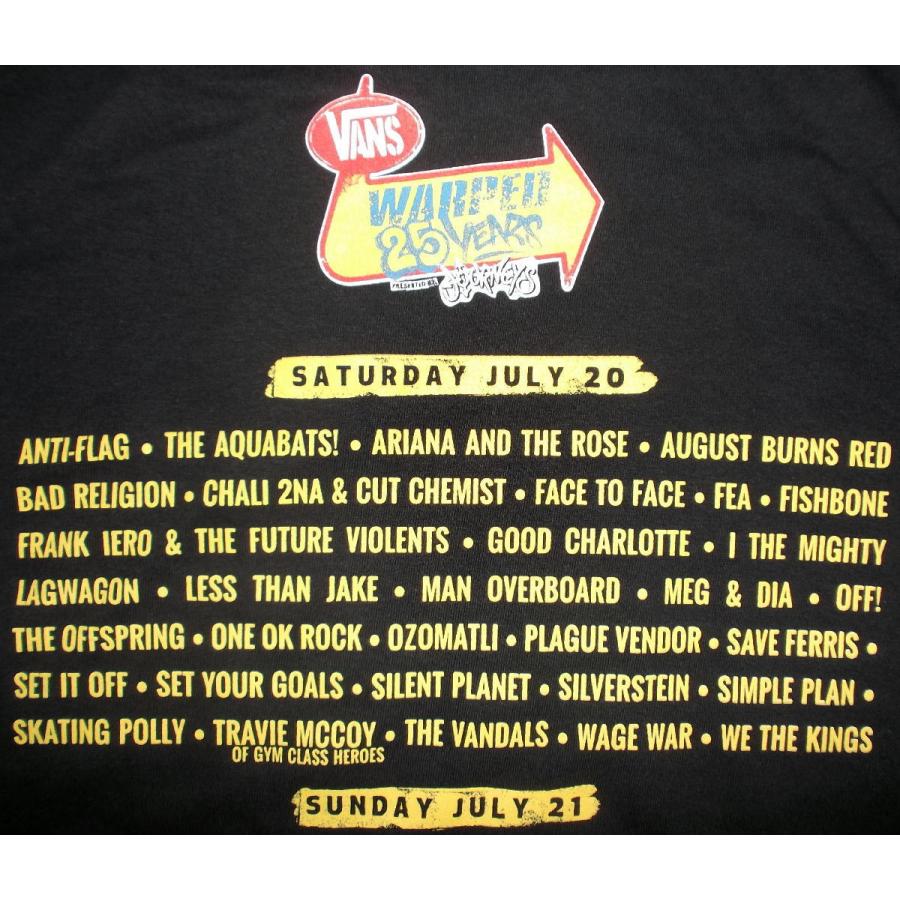 ヴァンズ ワープド ツアー Vans Warped Tour '19 Tシャツ 黒 正規品