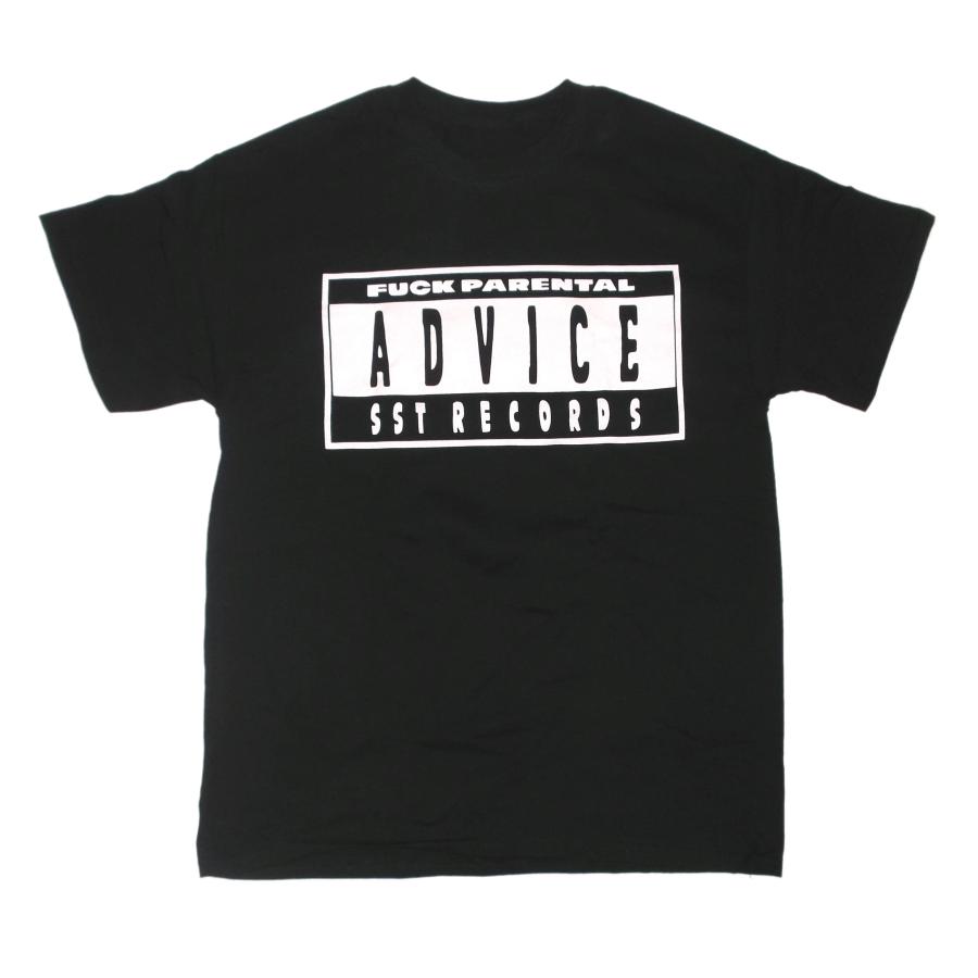 SST レコード Tシャツ Records Parental 黒 ロックTシャツ