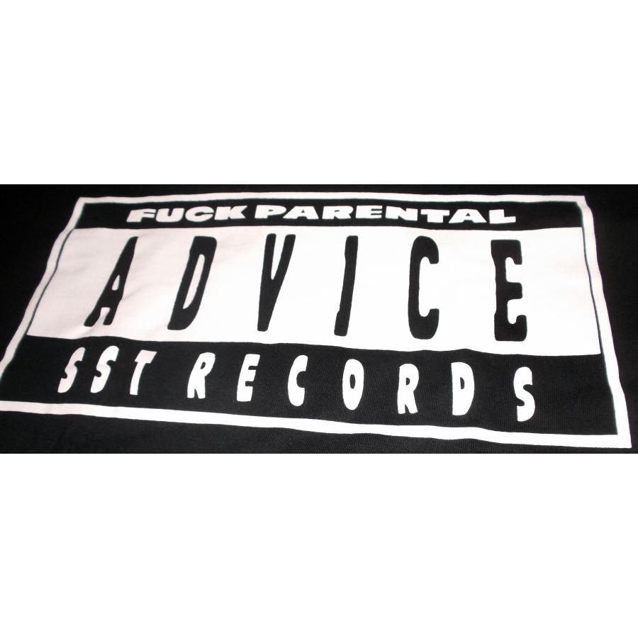 SST レコード Tシャツ Records Parental 黒 ロックTシャツ バンドT