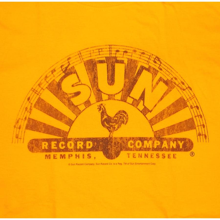 サン レコード Tシャツ Sun Record 黄 US正規品 | 