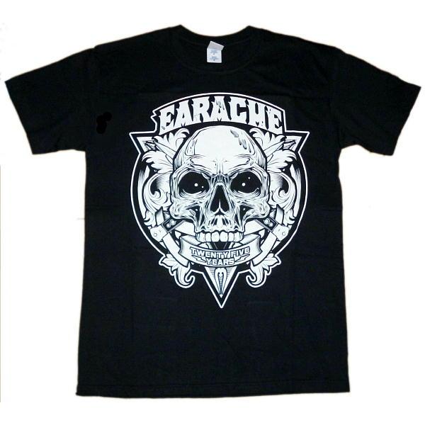 イヤーエイク・レコード Tシャツ EARACHE RECORDS 25周年 正規品