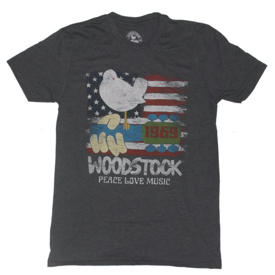 ウッドストック Tシャツ WOODSTOCK AMERICANA 正規品 ロックTシャツ バンドTシャツ｜mumbles｜02