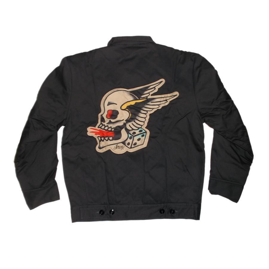 セーラージェリーワークジャケット セーラー ジェリー ワークジャケット Sailor Jerry Skull Dice