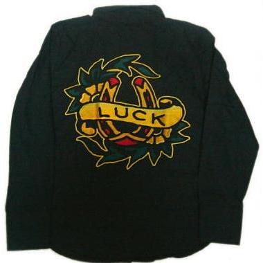 セーラー ジェリー Ladys ワークシャツ Sailor Jerry Luck Horseshoe  