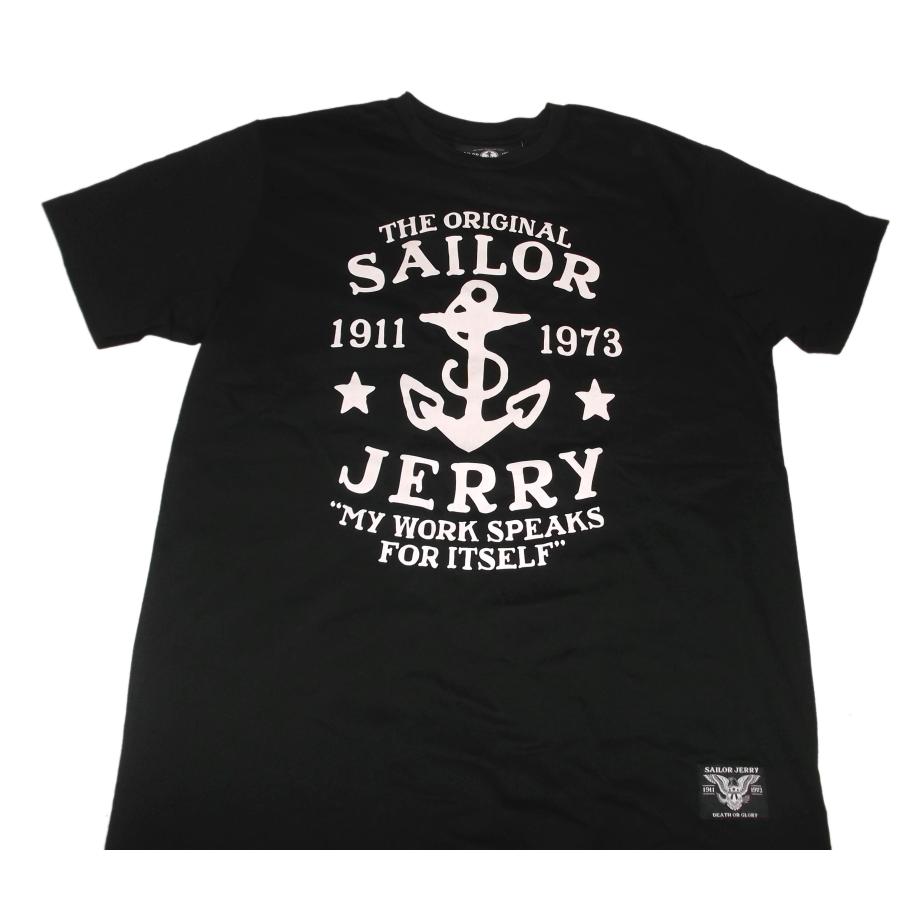 SAILOR JERRY セーラー ジェリー Tシャツ Sailor Jerry My Work 黒