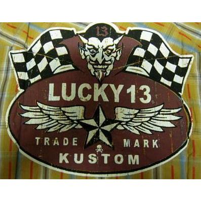Lucky 13 ラッキー13 LUCKY13 ウェスタンシャツ Devil Flags 