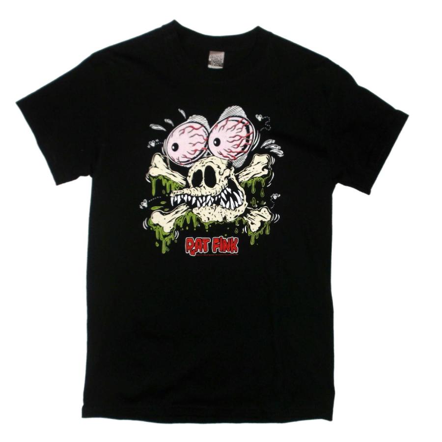 Rat Fink Tシャツ　Mサイズ　正規品 RAT FINK（ラットフィンク） ラット フィンク Tシャツ Rat Fink Skull