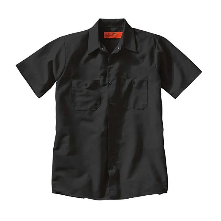 RED KAP（レッドキャップ） レッド キャップ ワークシャツ 黒 半袖