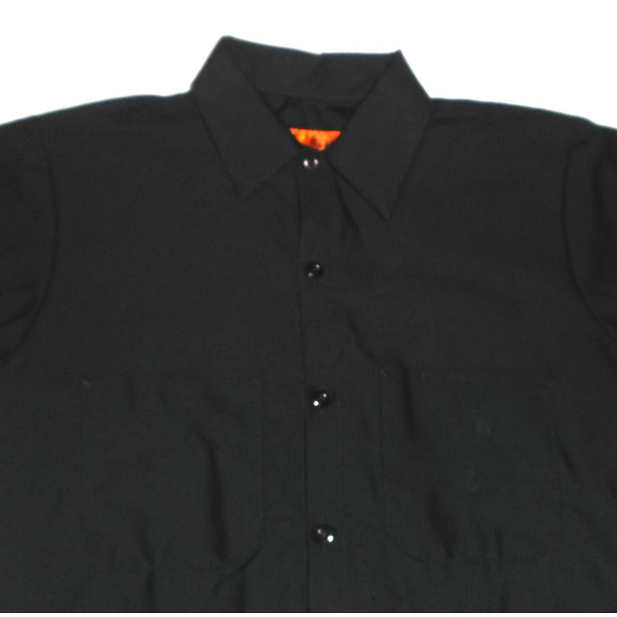 RED KAP（レッドキャップ） レッド キャップ ワークシャツ 黒 半袖