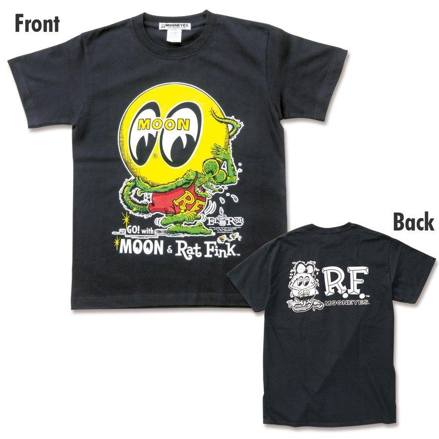 希少品 ラットモービル ラットフィンク ムーンアイズ MOONEYES 送料無料 RAT FINK（ラットフィンク） ムーンアイズ × (MOONEYES x Rat Fink) T