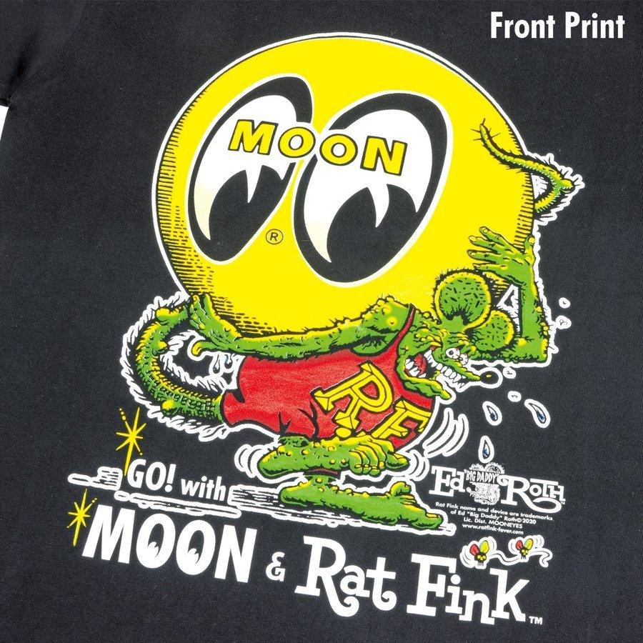 RAT FINK（ラットフィンク） ムーンアイズ × (MOONEYES x Rat Fink) T