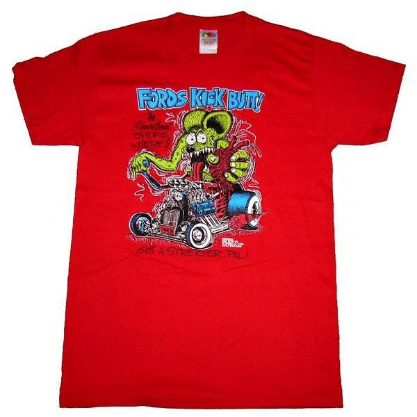 RAT FINK ラット フィンク Tシャツ Rat Fink Ford Kick USA正規品