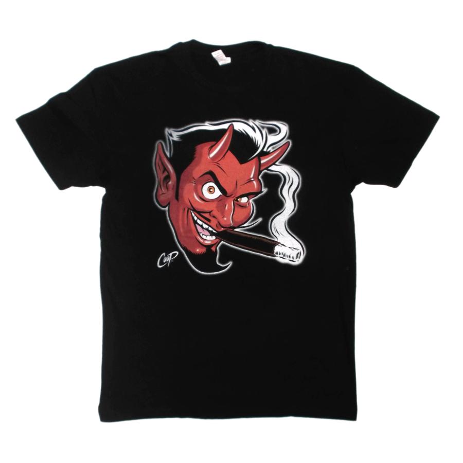 クープ Tシャツ COOP Smokin Devil 正規品 : マンブルズ バンドTシャツ