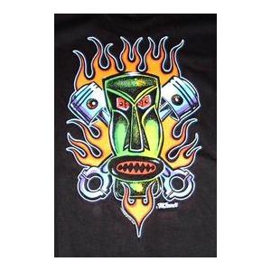 スカル ピストン ヴォン・フランコ（Von Franco） カード ヴォン・フランコ Von Franco Tシャツ Piston Tiki 正規品