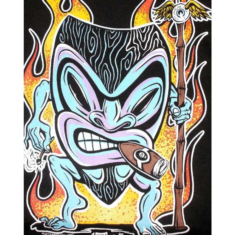VON FRANCO / SMOKING TIKI シルクスクリーンポスター ヴォン フランコ Tシャツ Von Franco Smokin' Tiki 正規品