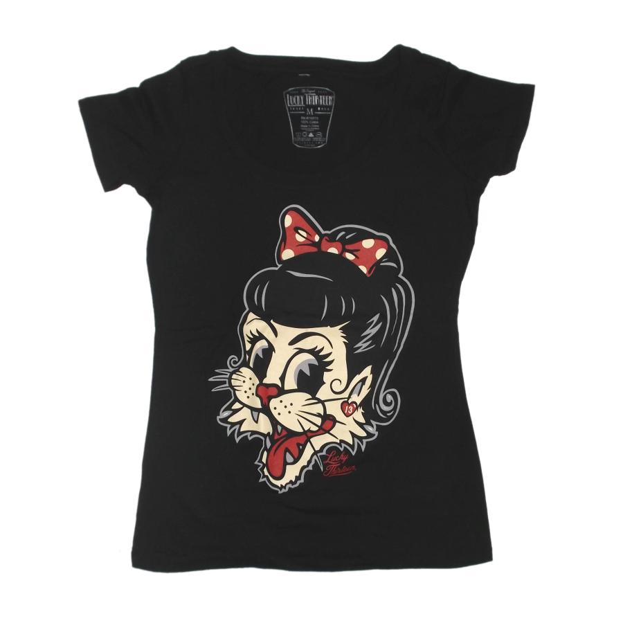 Lucky 13 ラッキー13 Lady's - Tシャツ LUCKY13 Miss Alley