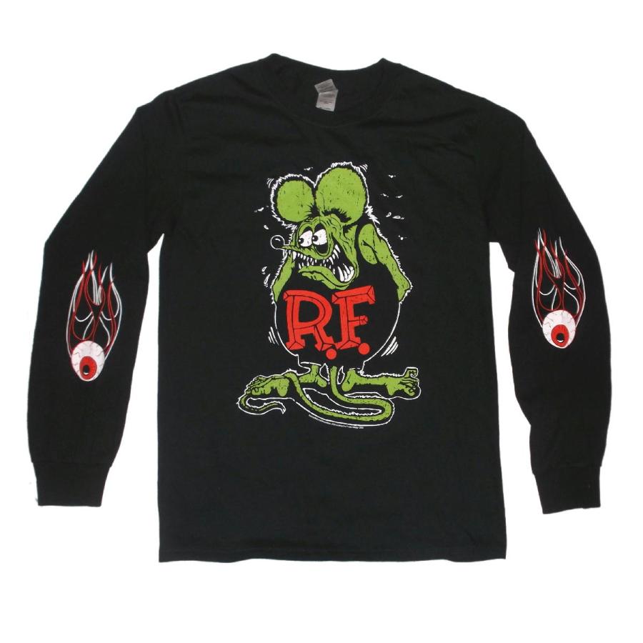 ラット フィンク 長袖 Tシャツ RAT FINK Standing Rats - Eye Ball US正規品 ロンT | RAT FINK | 05