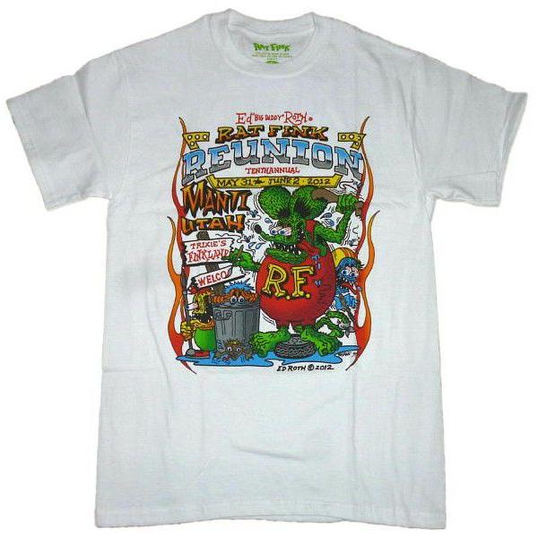 RAT FINK ラット フィンク Tシャツ Rat Fink Reunion '12 白 USA