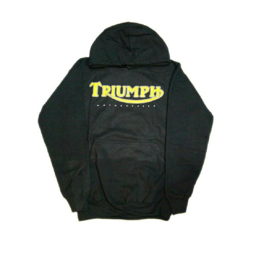 【未使用】TRIUMPH トライアンフ フルジップ パーカー 黒 M トライアンフ パーカー TRIUMPH ロゴ 正規品 パーカ : マンブルズ