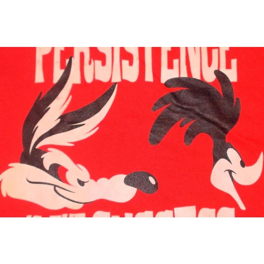 ロード ランナー Tシャツ Road Runner 赤 正規品 Looney Tunes