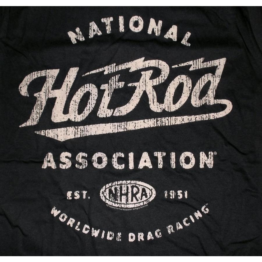 全米ホットロッド協会 NHRA - HOT ROD Tシャツ National Hot Rod