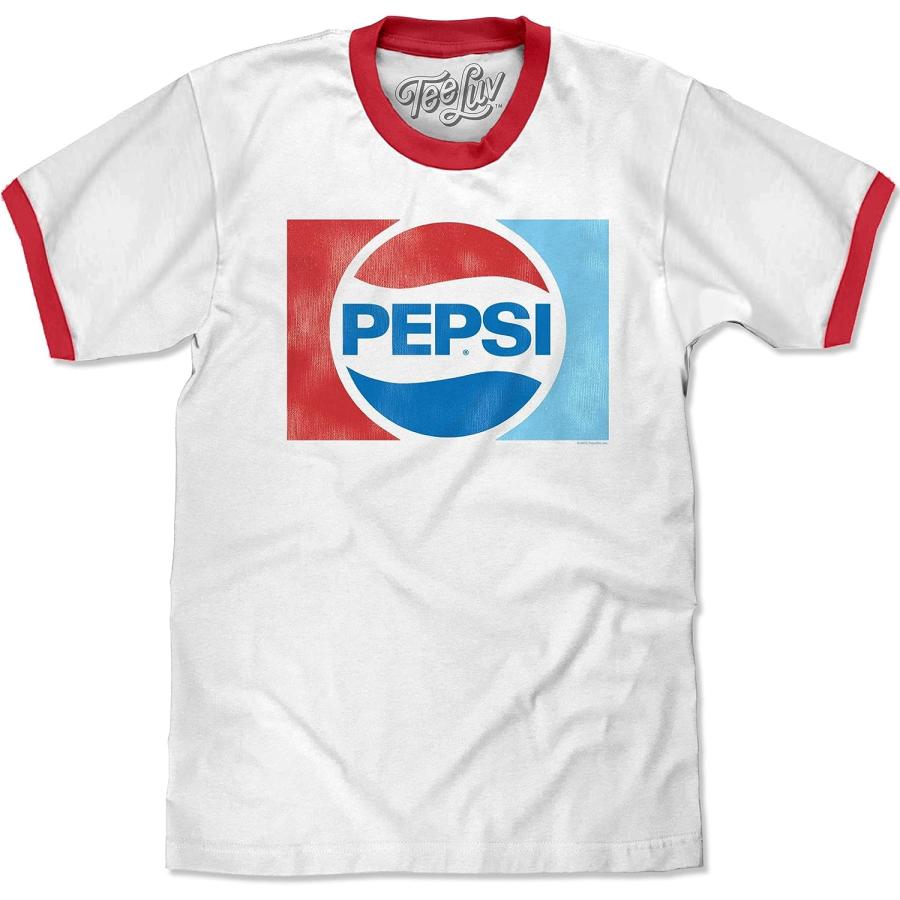 PEPSI（ペプシ） コーラ Tシャツ Pepsi Cola リンガー 正規品