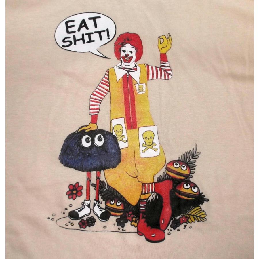 ロナルド パロディ Tシャツ McDonalds マクドナルド パロディ｜mumbles