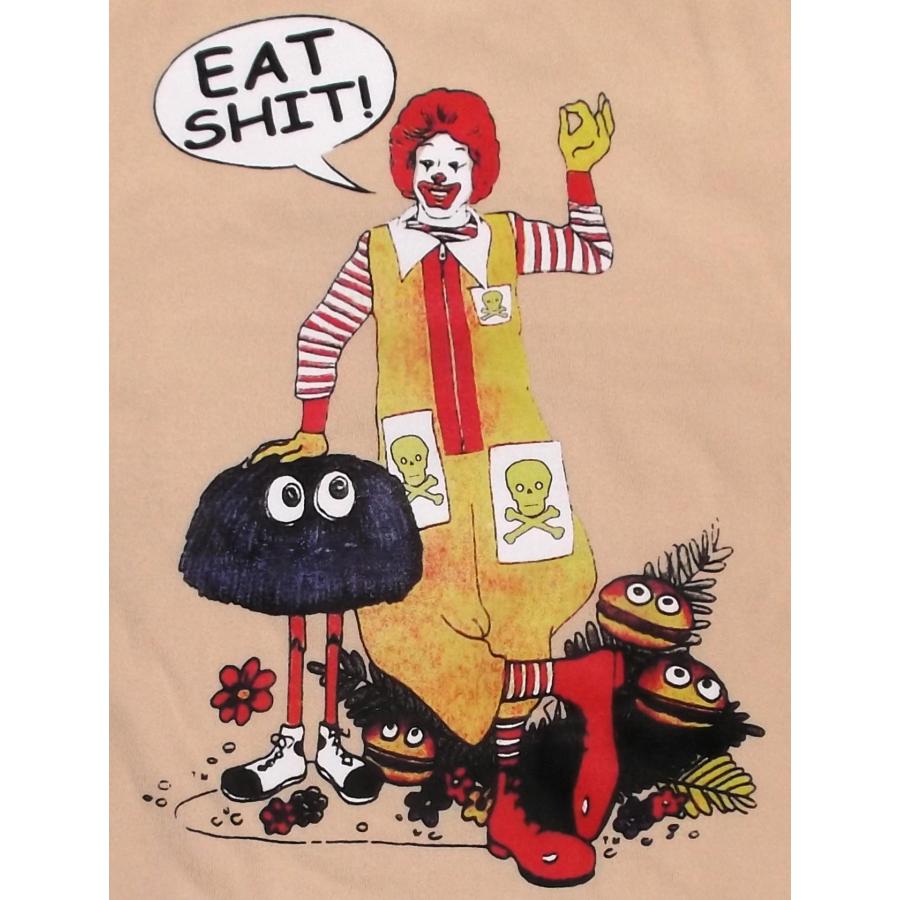 ロナルド パロディ Tシャツ McDonalds マクドナルド : マンブルズ