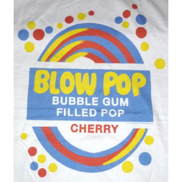 トゥッティー・ロール Tootsie Roll Tシャツ Blow Pop Lady's 正規品 企業ロゴTシャツ｜mumbles