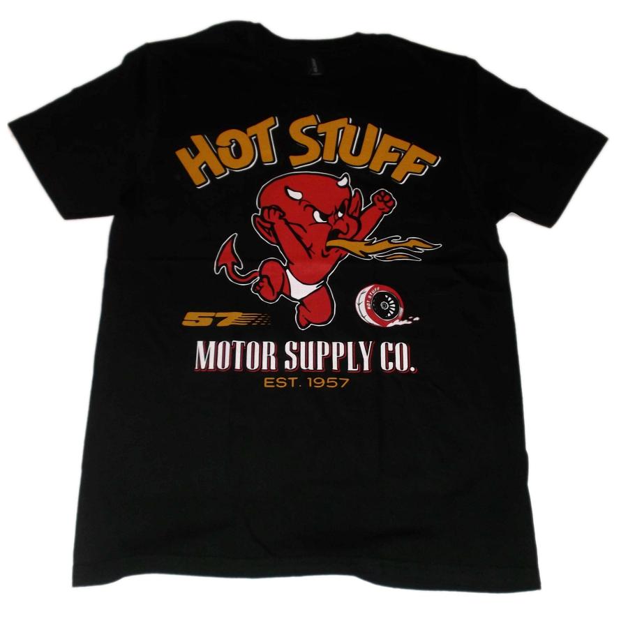 ホット スタッフ Tシャツ Hot Stuff - Motor Supply Co 正規品 レッド