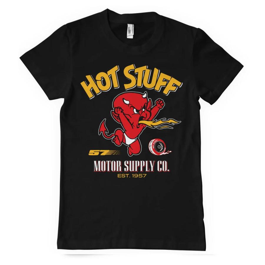 ホット スタッフ Tシャツ Hot Stuff - Motor Supply Co 正規品 レッド