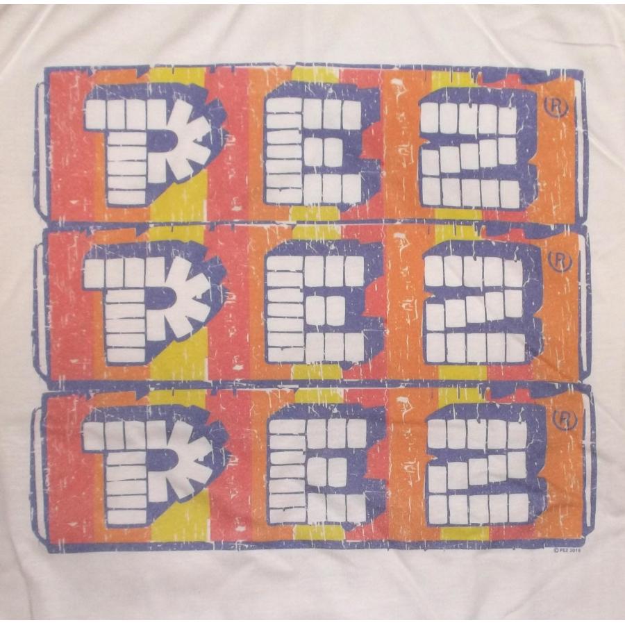 ペッツ Tシャツ STACKED PEZ 正規品 ペパーミント キャンディー candy