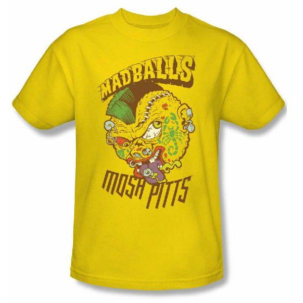 マッド ボールズ Tシャツ Mad Balls MOSH 黄 正規品 ホラーボール