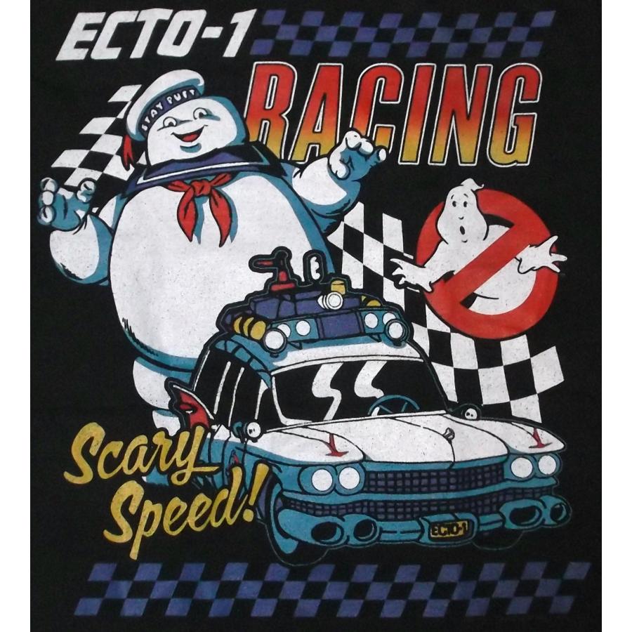 ゴーストバスターズ Tシャツ GHOSTBUSTERS ECTO 1 RACING 正規品 映画
