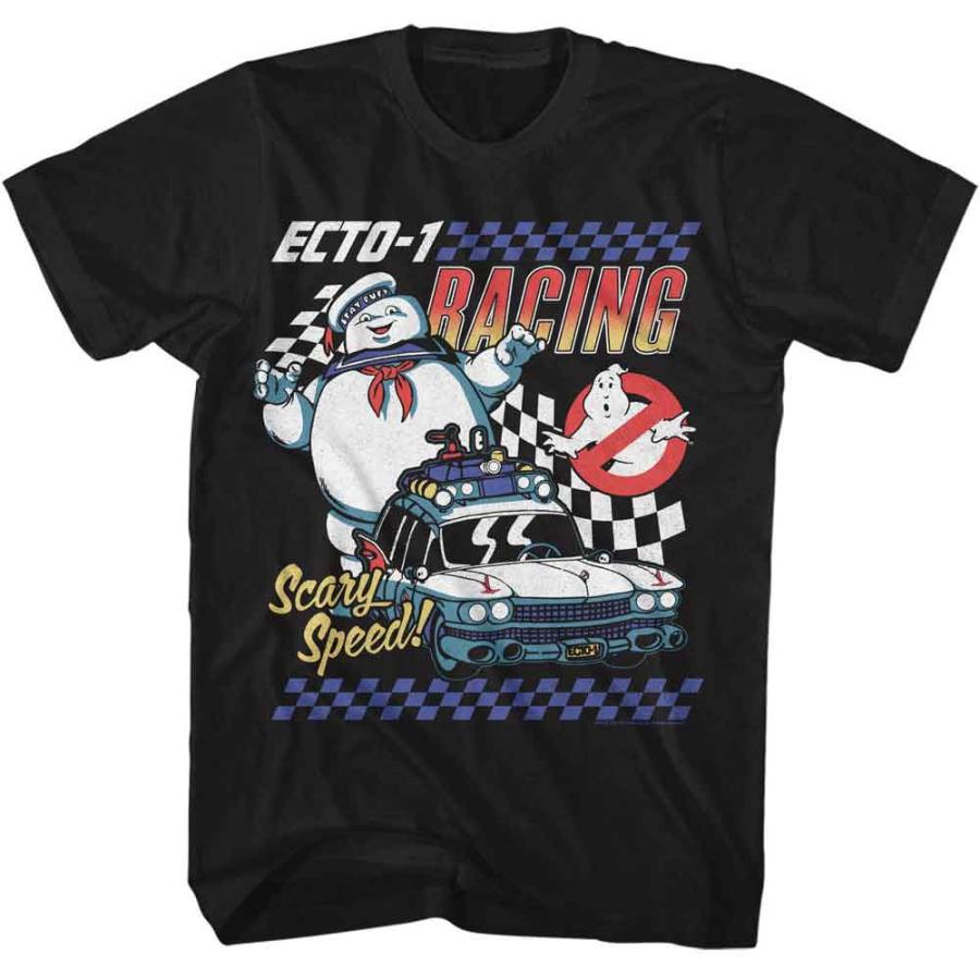 ゴーストバスターズ Tシャツ GHOSTBUSTERS ECTO 1 RACING 正規品 映画