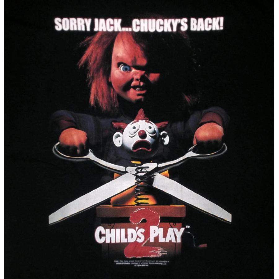 チャイルドプレイ2 チャッキー Tシャツ CHUCKY Jack Pot Child's チャイルドプレイ2 チャッキー Tシャツ CHUCKY Jack Pot Child's