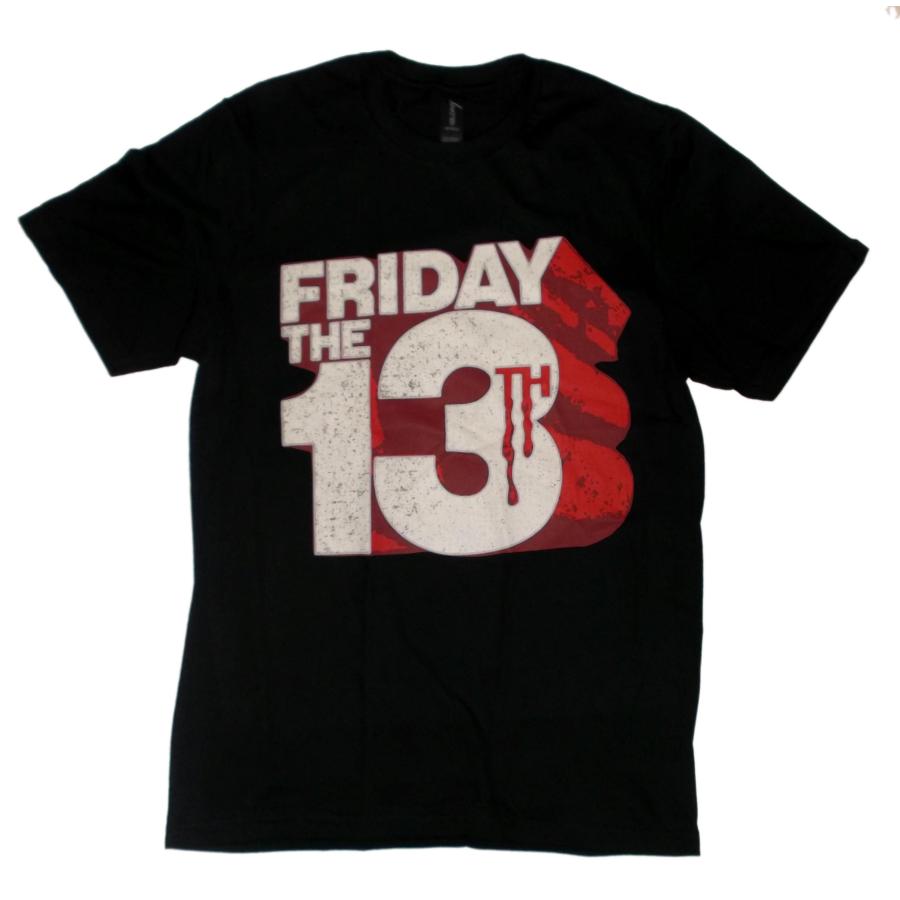 13日の金曜日 Tシャツ Friday The 13th Block Logo 正規品