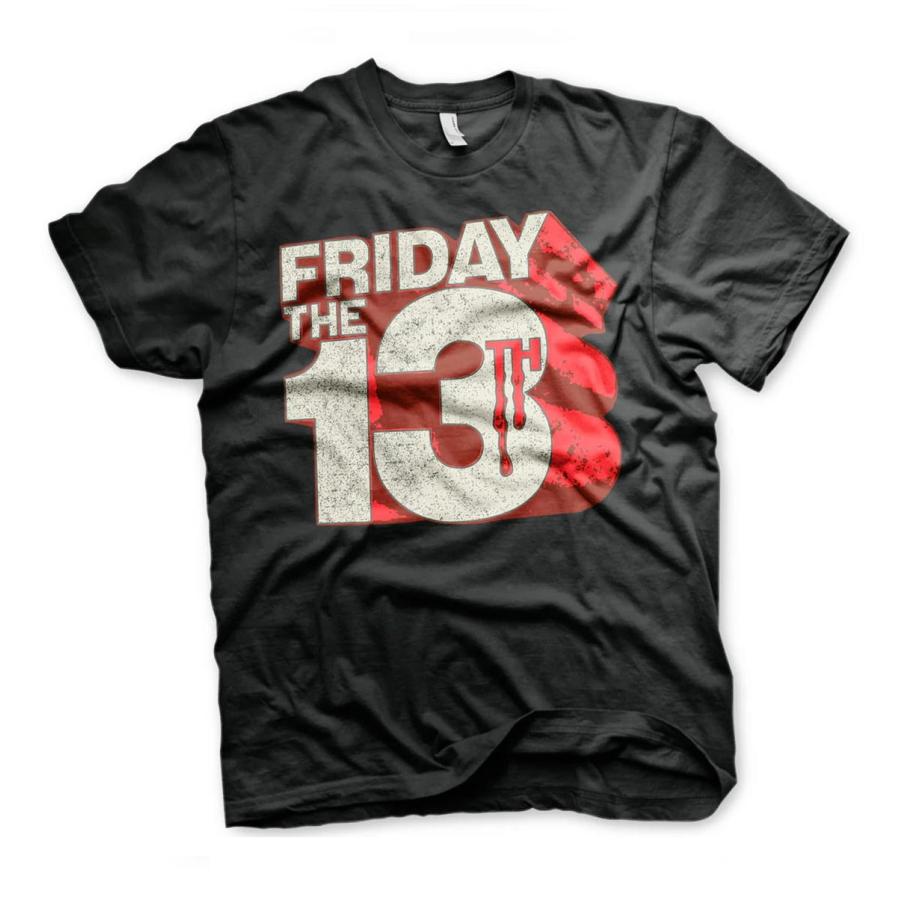 13日の金曜日 Tシャツ Friday The 13th Block Logo 正規品