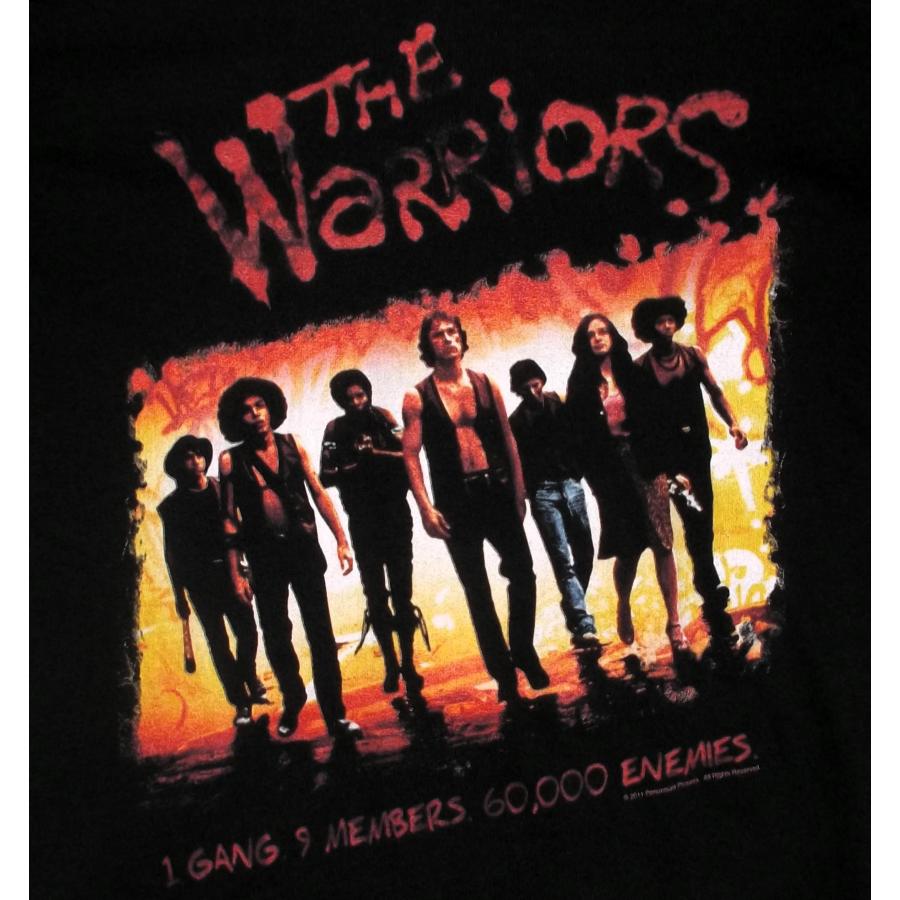 ザ・ウォリアーズ Tシャツ The Warriors 黒 ウォルター・ヒル 映画 