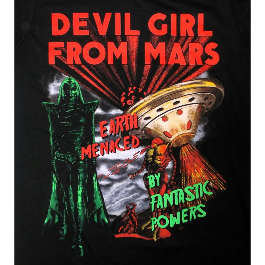 火星から来たデビルガール Tシャツ Devil Girl From Mars 正規品 B 