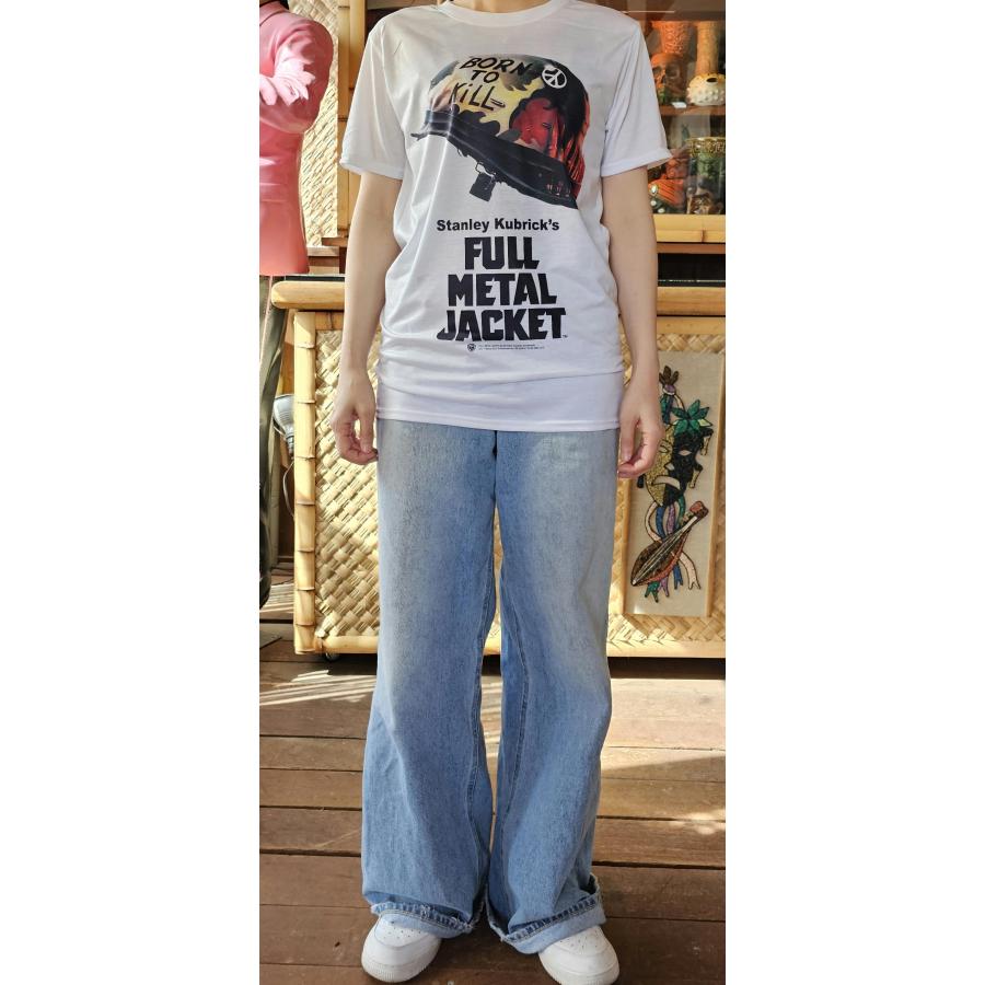 フル メタル ジャケット Tシャツ Full Metal Jacket Poster 白 正規品