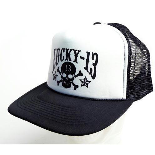 Lucky 13 ラッキー13 ベースボール キャップ LUCKY13 Skull Star 正規